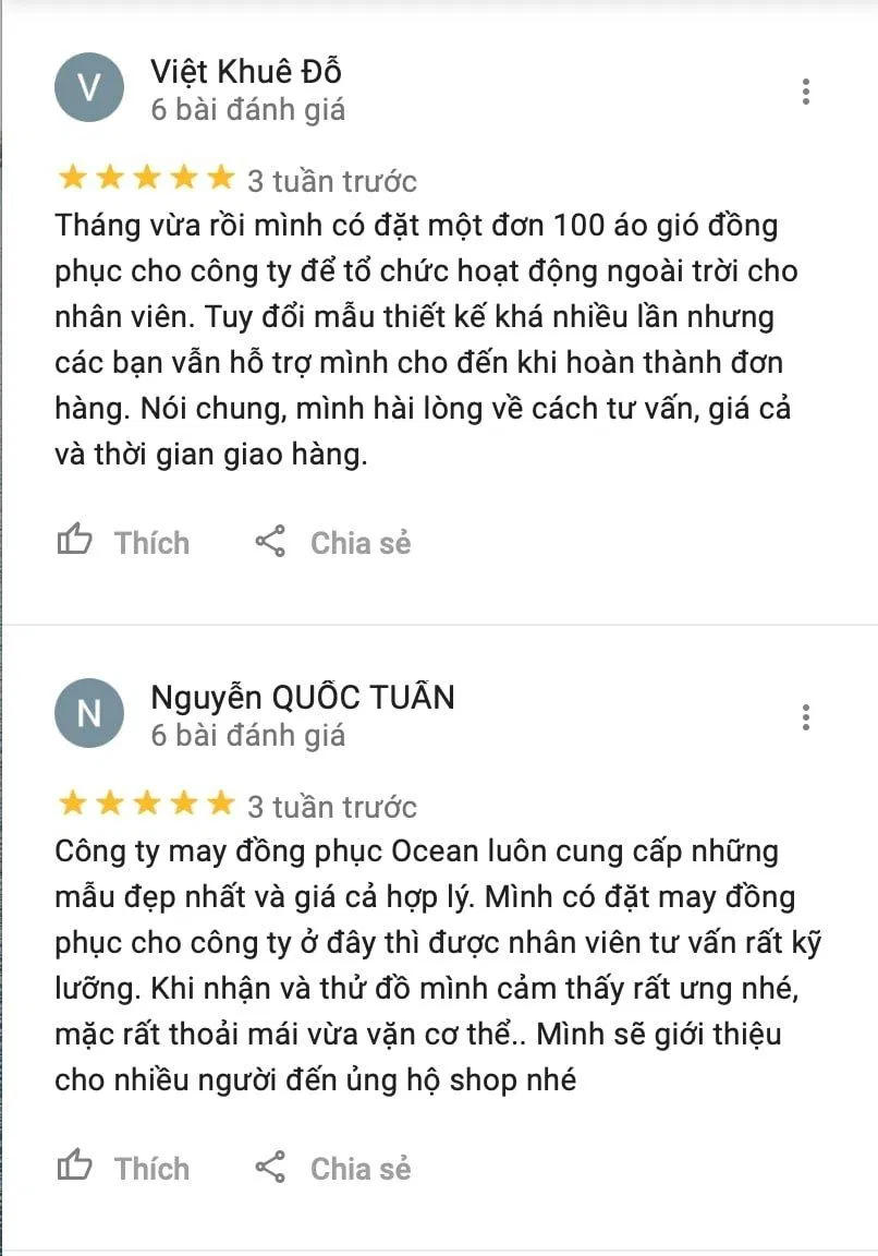 Review Ocean Uniform (Ảnh BlogAnChoi)