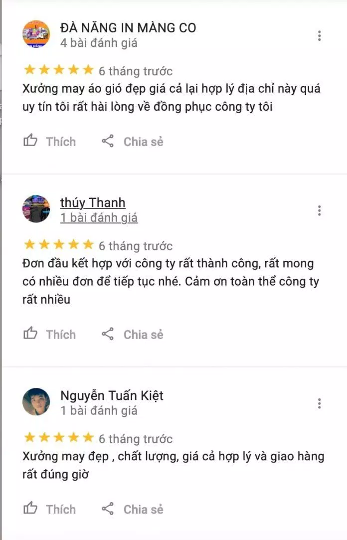 Review May đồng phục Thượng Tín (Ảnh BlogAnChoi)