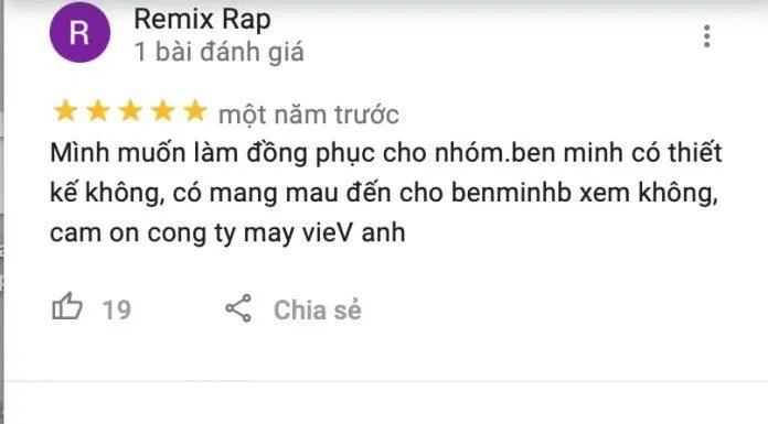 Review May đồng phục Việt Anh (Ảnh BlogAnChoi)