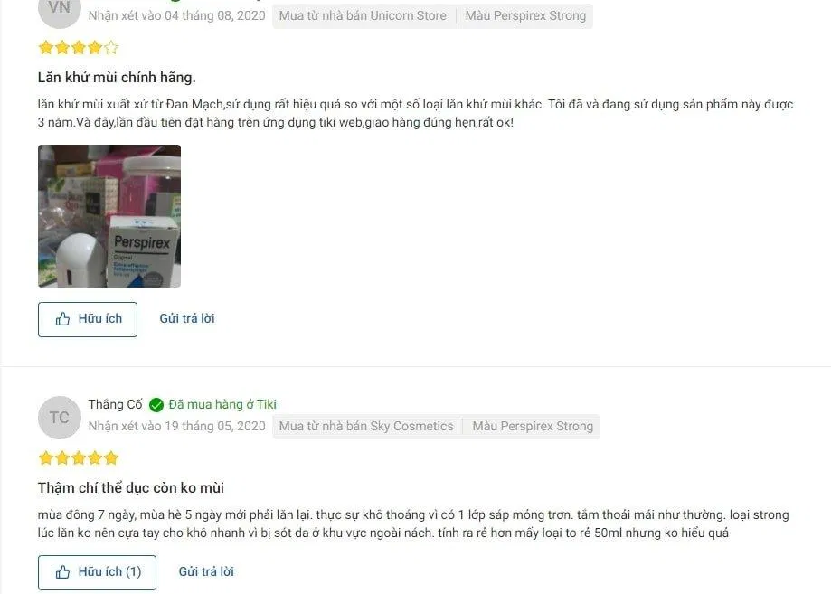 Review lăn khử mùi Perspirex: vị cứu tinh cho vùng da dưới cánh tay Alcohol Denat Aluminum Chloride Glyceryl Stearate Hydrogenated Castor Oil lăn khử mùi lăn khử mùi Perspirex muối nhôm ngăn mồ hôi PEG 12 Dimethicone review review mỹ phẩm Riemanne A X sản phẩm