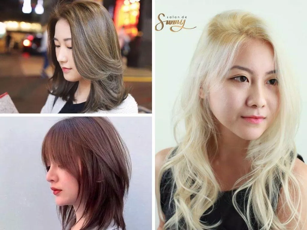 Các kiểu tóc uốn tại Salon De Sunny. (Nguồn: Salon De Sunny)