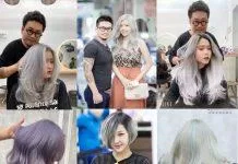 Nhuộm tóc tại Salon Hiếu Trang. (Nguồn: Hiếu Trang Salon)
