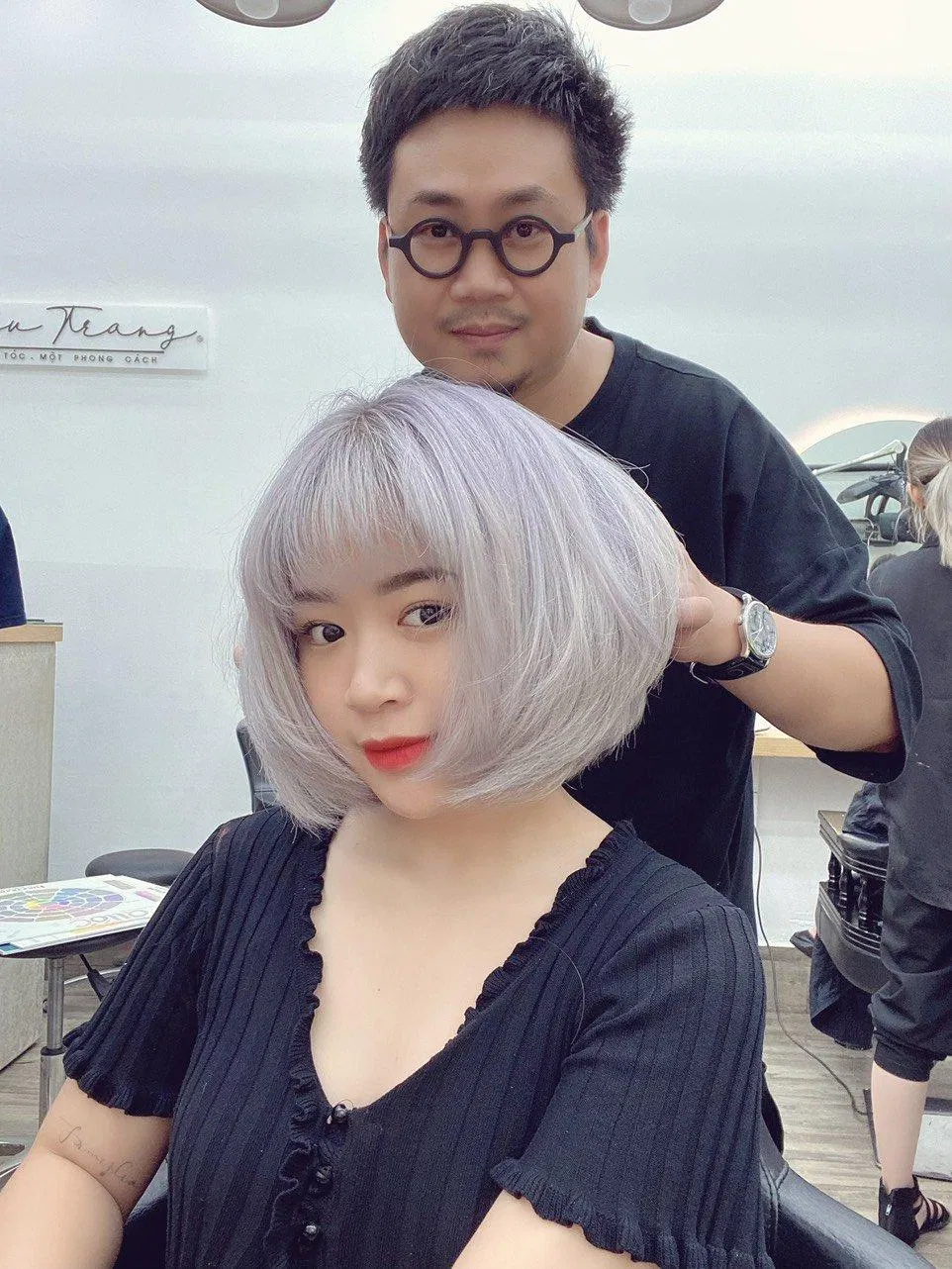 Hiếu Trang Salon chuyên nhuộm tóc các màu hot trend, đẹp lạ. (Nguồn: Internet)