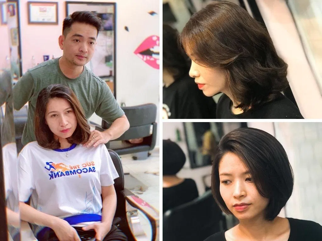 Các kiểu tóc ngắn đẹp tại Salon Tóc Sịn. (Nguồn: Salon Tóc Sịn)