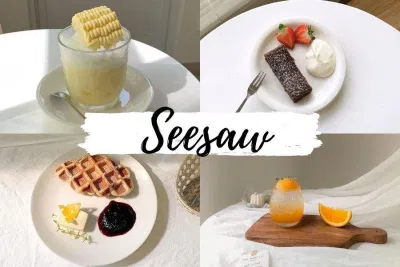Một số món tại Seesaw (ảnh: Instagram @seesaw.coffee)