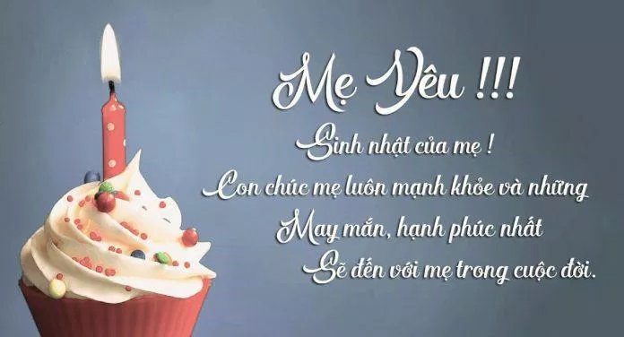 Lời chúc sinh nhật hay dành tặng cho mẹ. (Nguồn: internet) Lời chúc sinh nhật hay dành tặng cho mẹ. (Nguồn: internet)