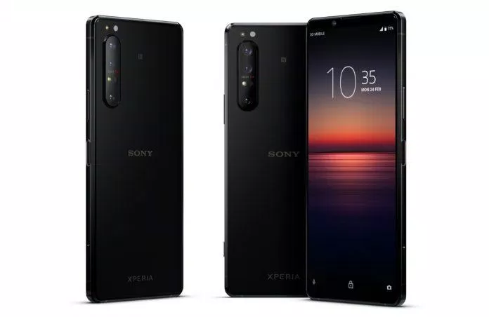 Xperia 1 Mark II với thiết kế dài độc đáo (ảnh: Internet)
