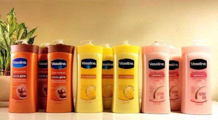 Các sản phẩm của Vaseline rất được ưa chuộng trên thị trường (ảnh: internet)