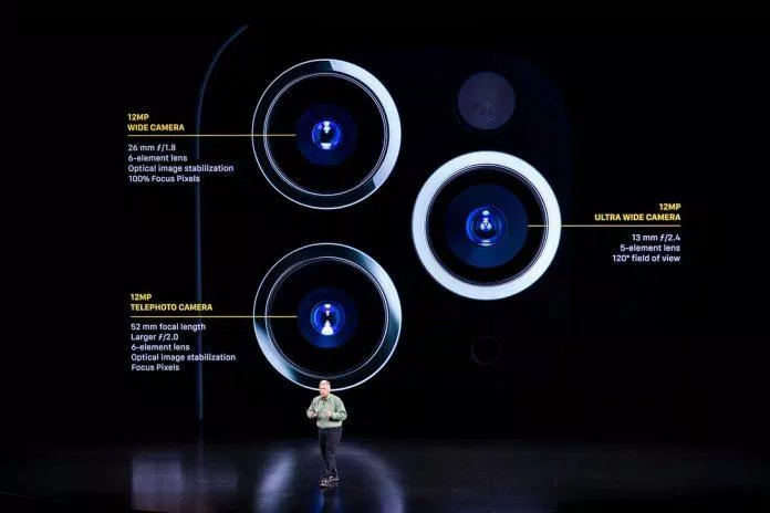 Ống kính góc rộng và ống kính tele chỉ dành riêng cho iPhone 12 Pro Max (Ảnh: Internet) Ống kính góc rộng và ống kính tele chỉ dành riêng cho iPhone 12 Pro Max (Ảnh: Internet)
