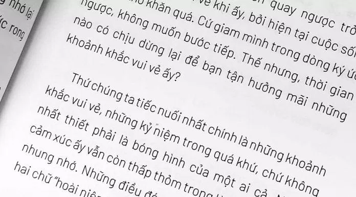 Chúng ta luôn hối tiếc về cái gọi là "quá khứ" (Nguồn: Internet)