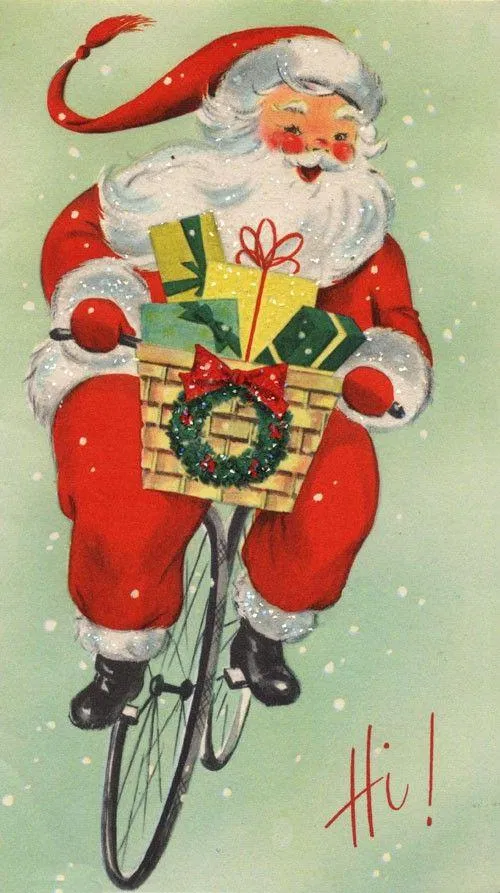 Năm nay bạn đã rất ngoan, hãy chờ ông già Noel...đạp xe đạp tới trao quà nhé. (Ảnh: Internet) Năm nay bạn đã rất ngoan, hãy chờ ông già Noel...đạp xe đạp tới trao quà nhé. (Ảnh: Internet)