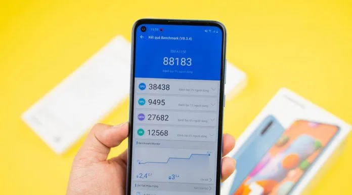 Điểm antutu khá thấp, hiệu năng chỉ mức ổn (ảnh internet)