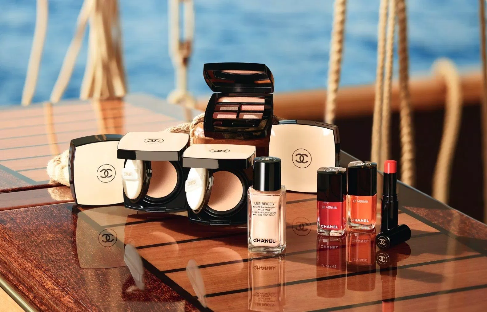 Các sản phẩm trang điểm của Chanel cũng rất phổ biến trong giới làm đẹp (ảnh: internet)