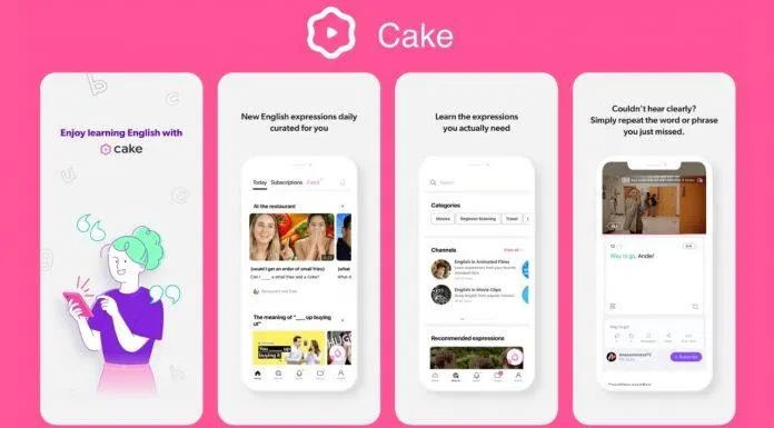 Cake là một app tuyệt vời để luyện nói tiếng Anh (Nguồn: Internet)