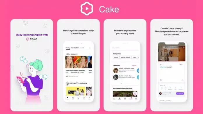 Cake là một app tuyệt vời để luyện nói tiếng Anh (Nguồn: Internet)