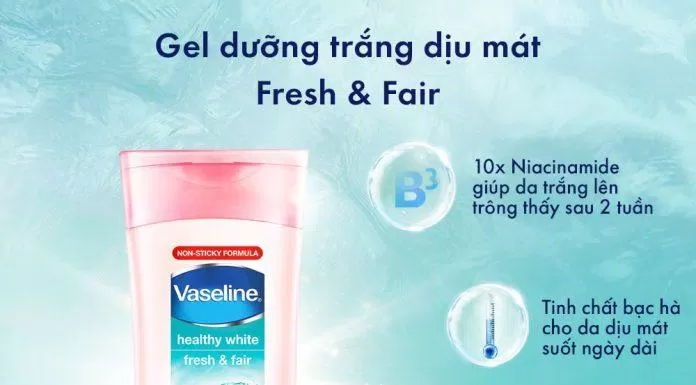 Một ảnh quảng cáo sản phẩm của Vaseline tại Việt Nam (ảnh: internet)
