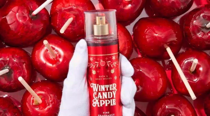 Winter Candy Apple - kẹo dẻo, táo đỏ (Ảnh: Internet).