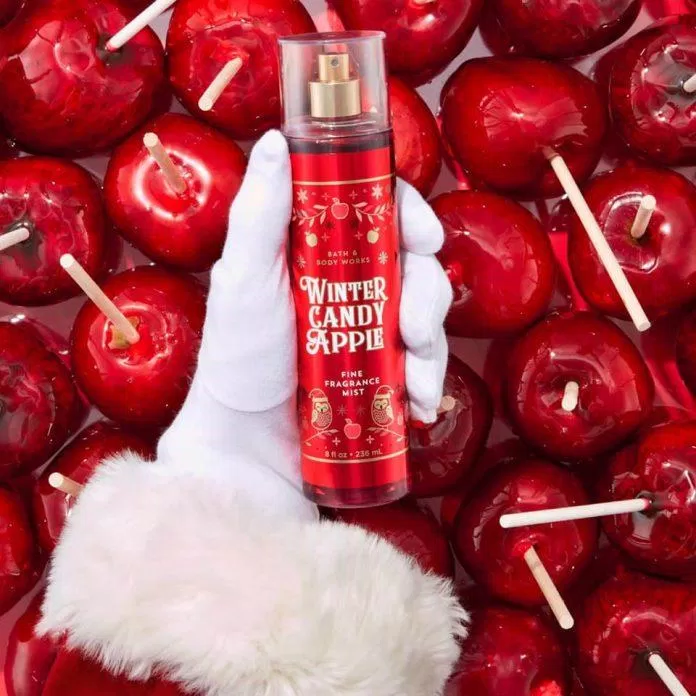 Winter Candy Apple - kẹo dẻo, táo đỏ (Ảnh: Internet).