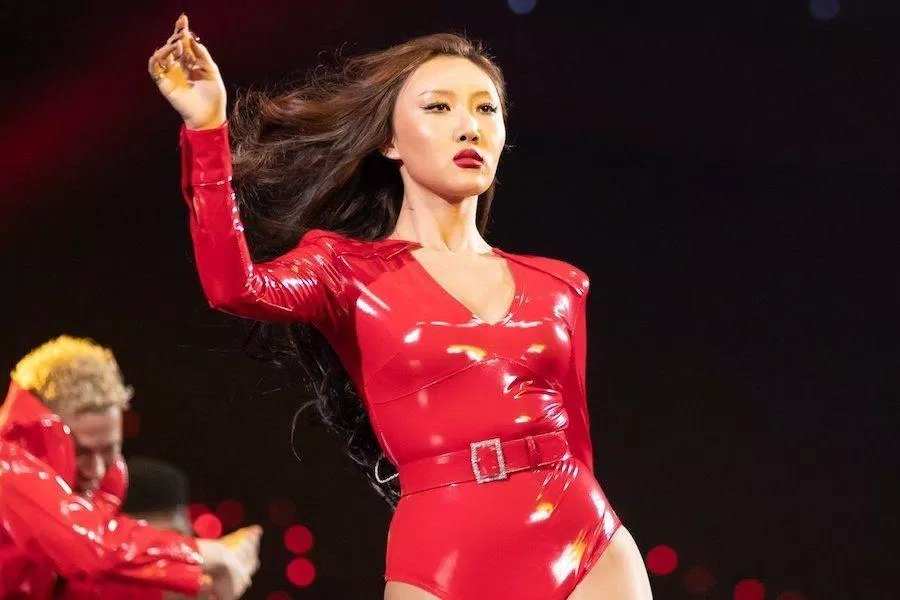 Bodysuit của Hwasa (MAMAMOO). (Nguồn: Internet)