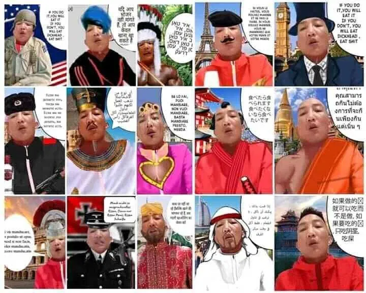 Ảnh chế về câu nói của Huấn Hoa Hồng (ảnh: Internet).