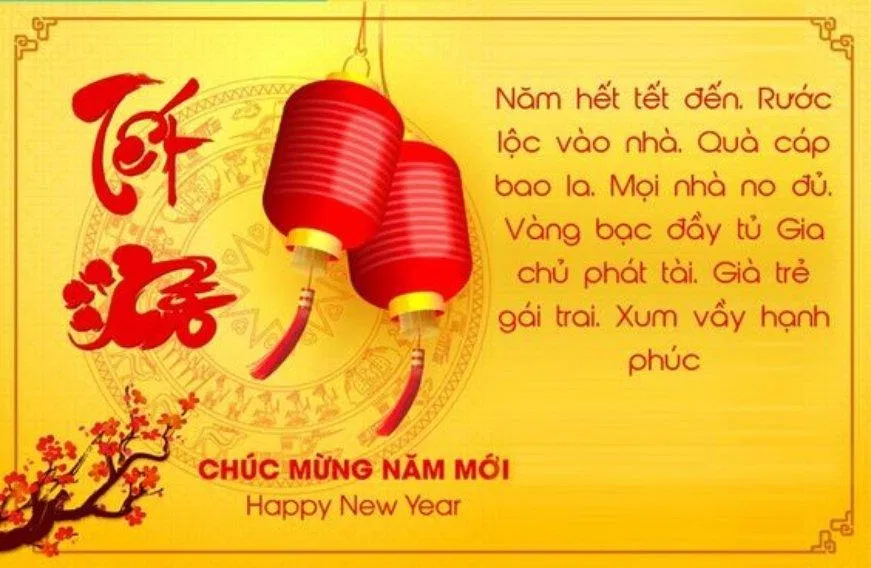 Một lời chúc đầy ý nghĩa cho năm mới 2021 (ảnh: internet)