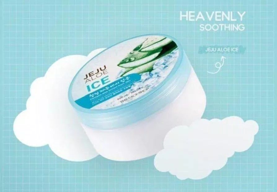 Vẻ ngoài xinh xắn của gel dưỡng da The Face Shop Jeju Aloe Refreshing Soothing Gel (ảnh: internet)