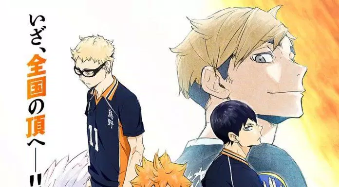 Poster anime Vua bóng chuyền 4. (nguồn ảnh: Internet)