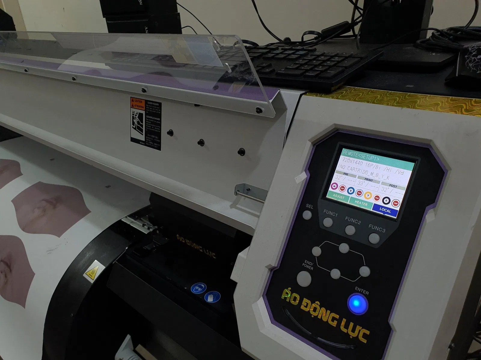 Dây chuyền sản xuất của Áo Động Lực Hồ Chí Minh (Ảnh Internet)