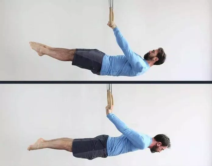 Cái khó của back lever là phải kiểm soát cơ thể khi lộn ngược người (Ảnh: Internet). Cái khó của back lever là phải kiểm soát cơ thể khi lộn ngược người (Ảnh: Internet).