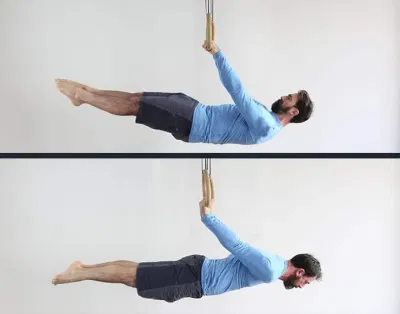 Cái khó của back lever là phải kiểm soát cơ thể khi lộn ngược người (Ảnh: Internet). Cái khó của back lever là phải kiểm soát cơ thể khi lộn ngược người (Ảnh: Internet).