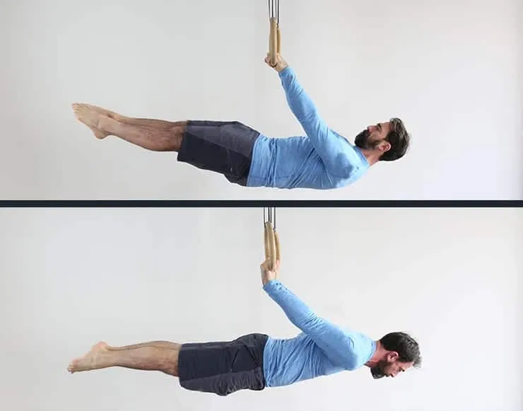 Cái khó của back lever là phải kiểm soát cơ thể khi lộn ngược người (Ảnh: Internet). Cái khó của back lever là phải kiểm soát cơ thể khi lộn ngược người (Ảnh: Internet).