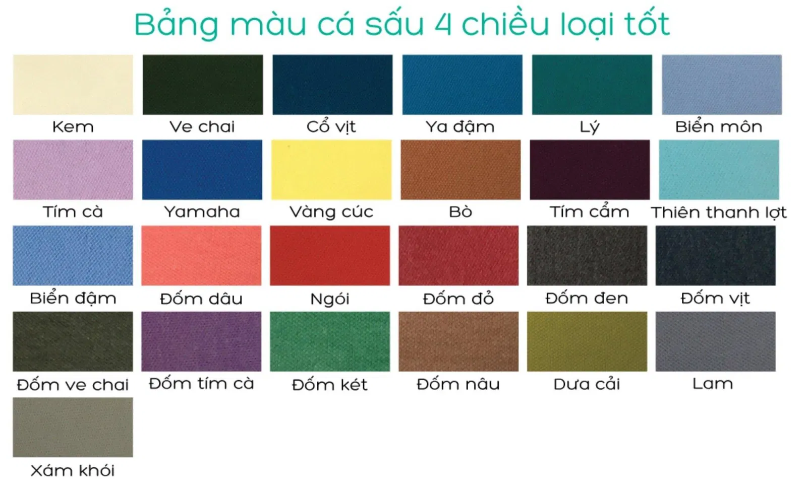 Bảng màu của PRINTSTYLE Hồ Chí Minh (Ảnh BlogAnChoi) Bảng màu của PRINTSTYLE Hồ Chí Minh (Ảnh BlogAnChoi)