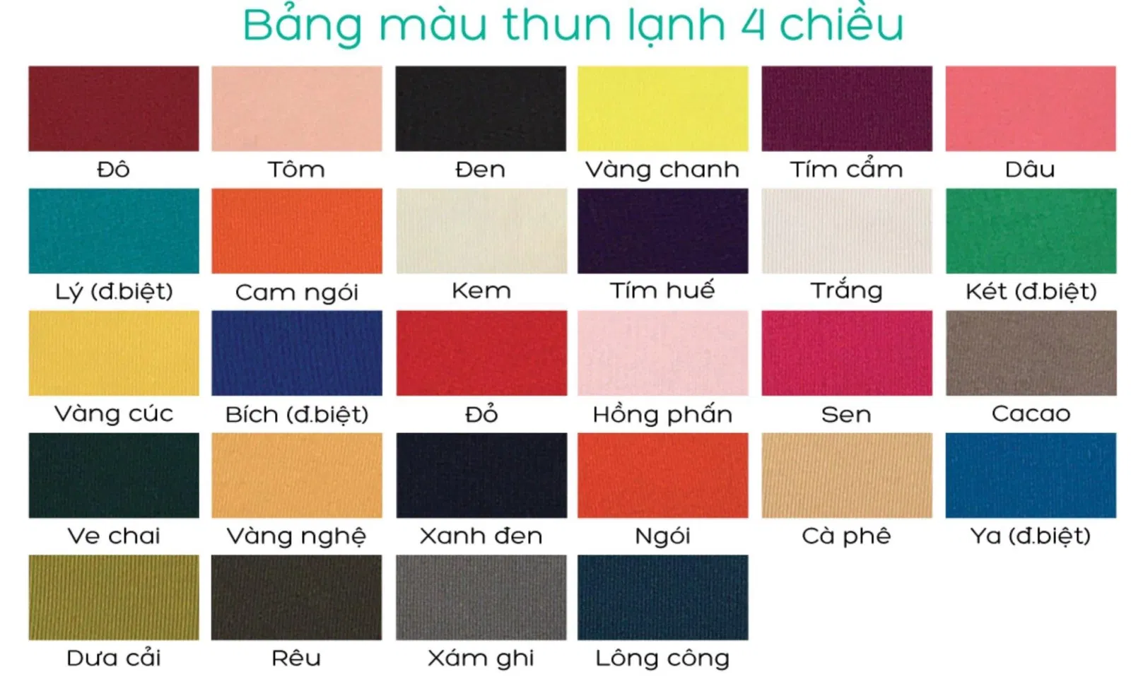 Bảng màu của PRINTSTYLE Hồ Chí Minh (Ảnh BlogAnChoi) Bảng màu của PRINTSTYLE Hồ Chí Minh (Ảnh BlogAnChoi)
