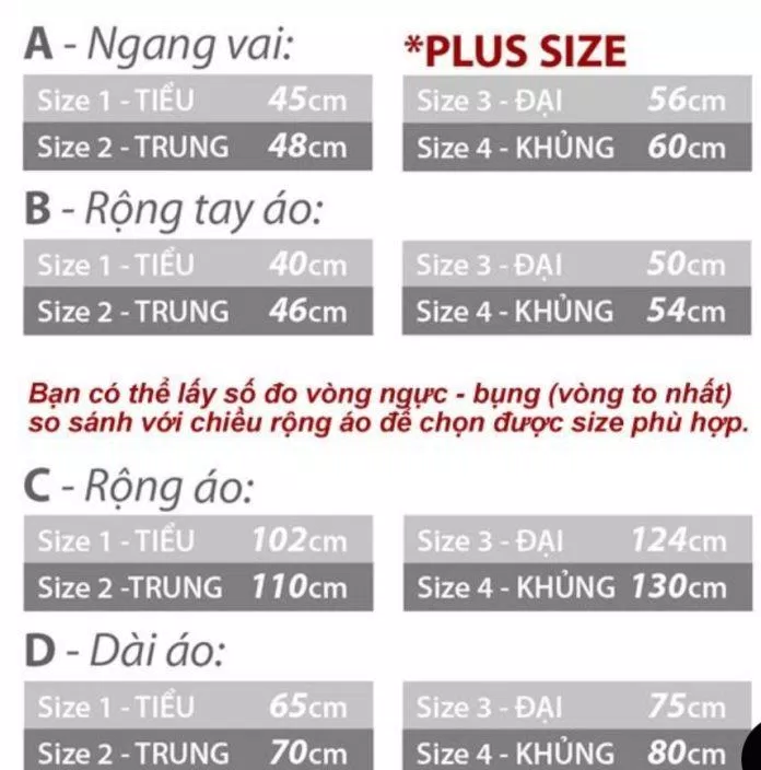 Bảng giá của Áo Thun Tay Lỡ Oversized-fit® Tshirts Hồ Chí Minh (STVR) (Ảnh BlogAnChoi)