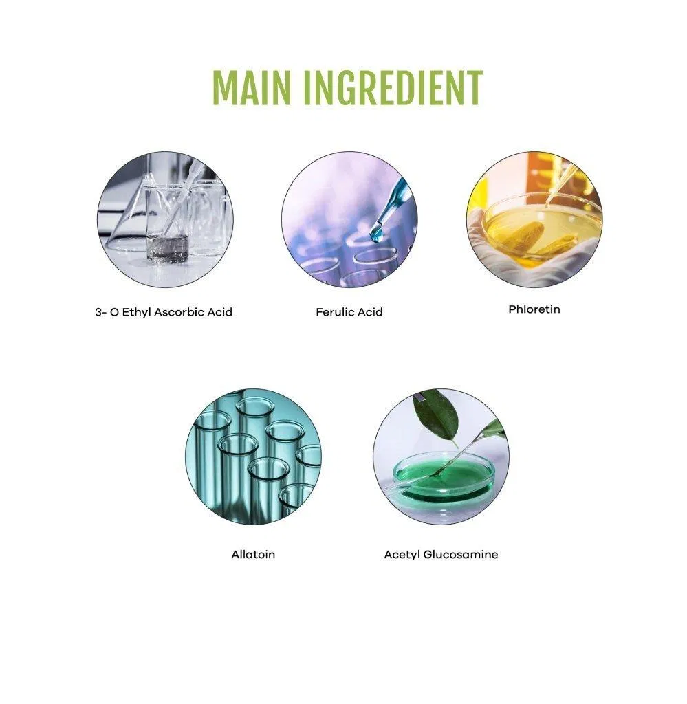 Bảng thành phần an toàn phù hợp với làn da nhạy cảm (Nguồn: Internet).