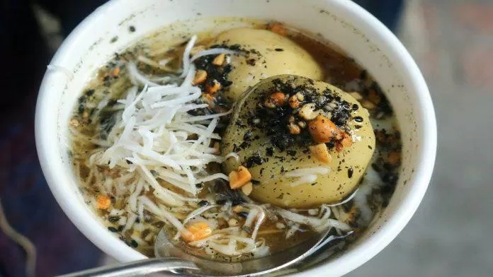 Bánh trôi tàu được người Hà Nội ưa chuộng vào những ngày đông lạnh (Nguồn: Internet).