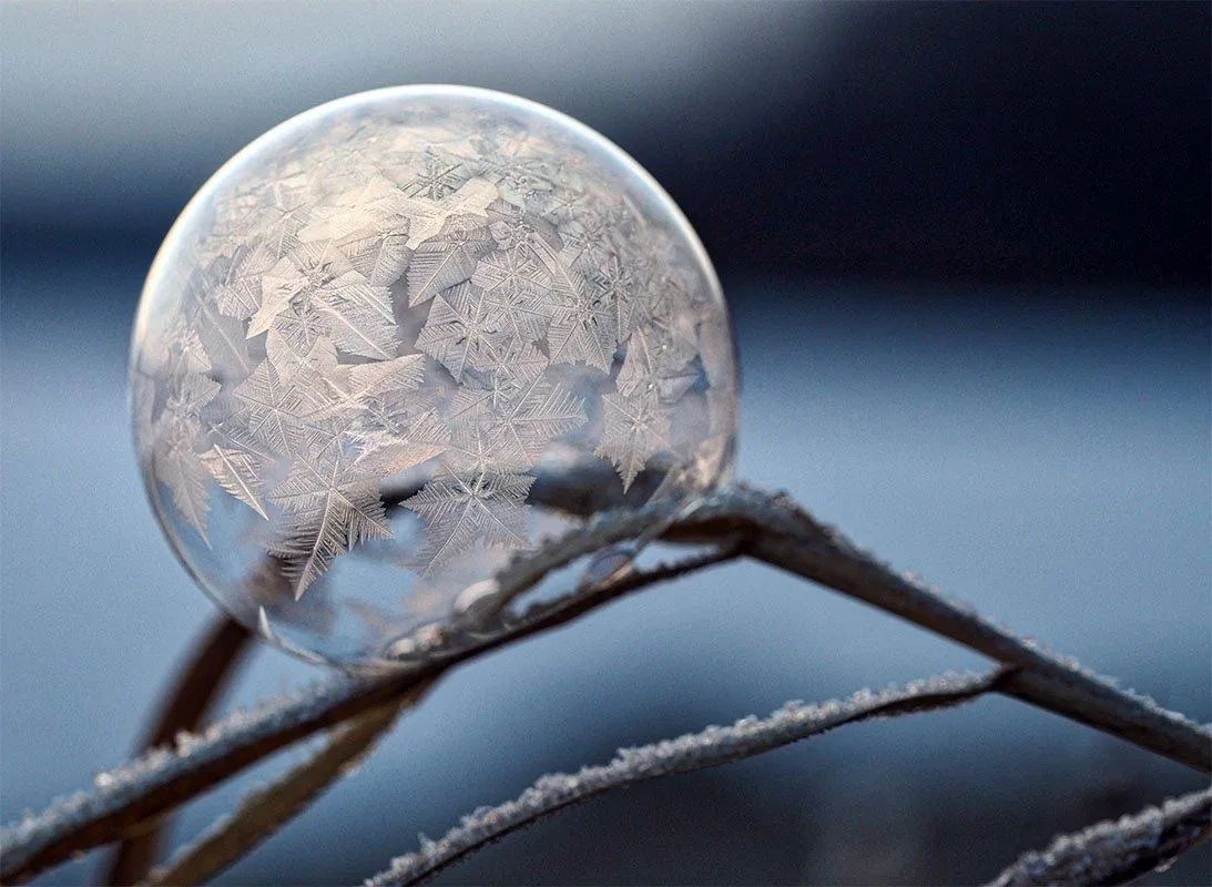 Bong bóng tuyết có nhiều hoa văn đa dạng nhưng đều đẹp đến mê hoặc. (Ảnh: Internet) Bong bóng tuyết có nhiều hoa văn đa dạng nhưng đều đẹp đến mê hoặc. (Ảnh: Internet)
