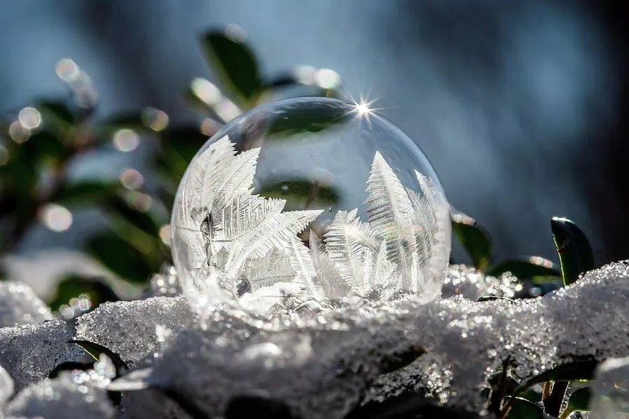 Bong bóng tuyết có nhiều hoa văn đa dạng nhưng đều đẹp đến mê hoặc. (Ảnh: Internet) Bong bóng tuyết có nhiều hoa văn đa dạng nhưng đều đẹp đến mê hoặc. (Ảnh: Internet)