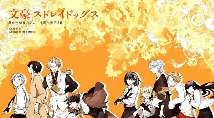 Poster Anime Bungou Stray Dogs. (nguồn ảnh: Internet)