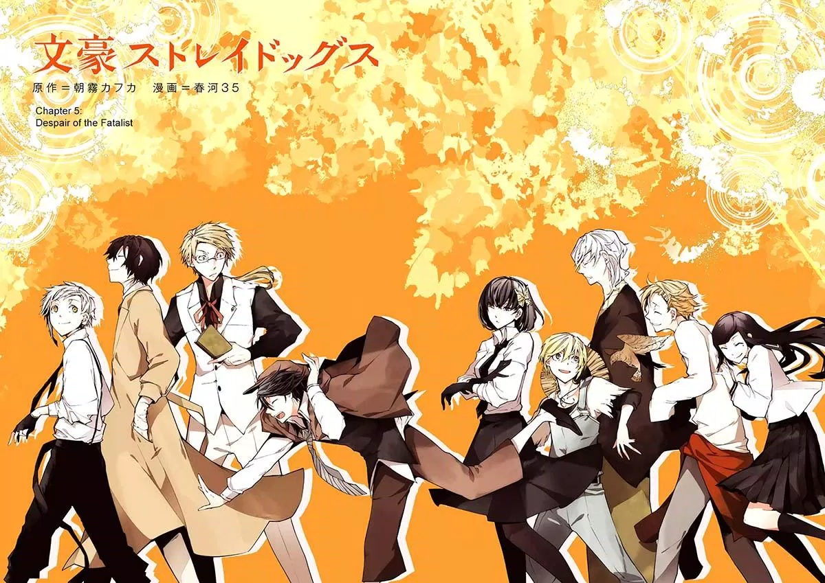 Poster Anime Bungou Stray Dogs. (nguồn ảnh: Internet)