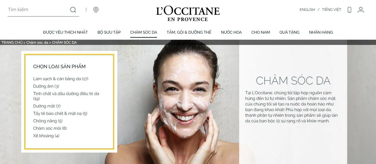 Thương hiệu mỹ phẩm LOccitane - bí quyết dưỡng da thiên nhiên của phụ nữ Pháp các hãng mỹ phẩm thiên nhiên Loccitane my pham loccitane mỹ phẩm thiên nhiên của pháp thuong hieu my pham loccitane