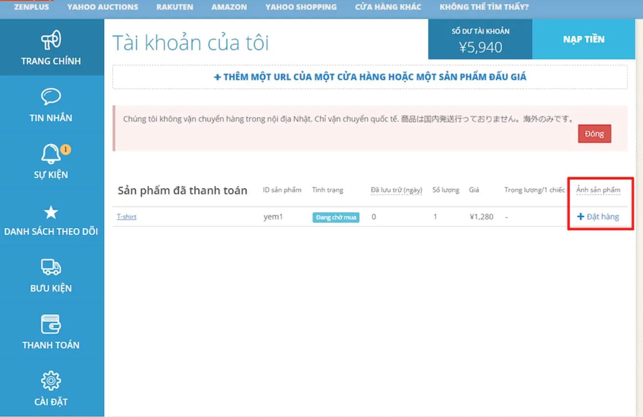 ZenMarket - dịch vụ mua hộ hàng Nhật uy tín: Đơn giản - Tiết kiệm -An toàn Amazon Amazon Nhật Bản American Express an toàn bán đấu giá Dịch vụ dịch vụ mua hộ dịch vụ mua hộ hàng nhật đa dạng đơn giản hàng hóa đa dạng hàng Nhật hàng quốc tế Mastercard minh bạch mua hàng Nhật mua hộ mua sắm mua sắm đơn giản Nhật Bản nội địa Nhật nước Nhật order hàng nhật Osaka PayPal Rakuten sản phẩm nội địa sản phẩm nội địa Nhật Shopping siêu thị online tiết kiệm tiết kiệm chi phí trang order hàng Nhật Visa website mua hàng nhật online Yafuoku Yahoo Yahoo Auction Yahoo Shopping zenmarket ZenPlus ZenPop