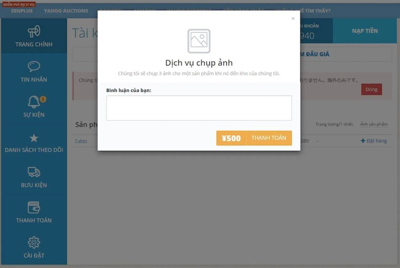 ZenMarket - dịch vụ mua hộ hàng Nhật toàn diện: Đơn giản - Tiết kiệm -An toàn Amazon Amazon Nhật Bản American Express an toàn bán đấu giá Dịch vụ dịch vụ mua hộ dịch vụ mua hộ hàng nhật đa dạng đơn giản hàng hóa đa dạng hàng Nhật hàng quốc tế Mastercard minh bạch mua hàng Nhật mua hộ mua sắm mua sắm đơn giản Nhật Bản nội địa Nhật nước Nhật order hàng nhật Osaka PayPal Rakuten sản phẩm nội địa sản phẩm nội địa Nhật Shopping siêu thị online tiết kiệm tiết kiệm chi phí trang order hàng Nhật Visa website mua hàng nhật online Yafuoku Yahoo Yahoo Auction Yahoo Shopping zenmarket ZenPlus ZenPop