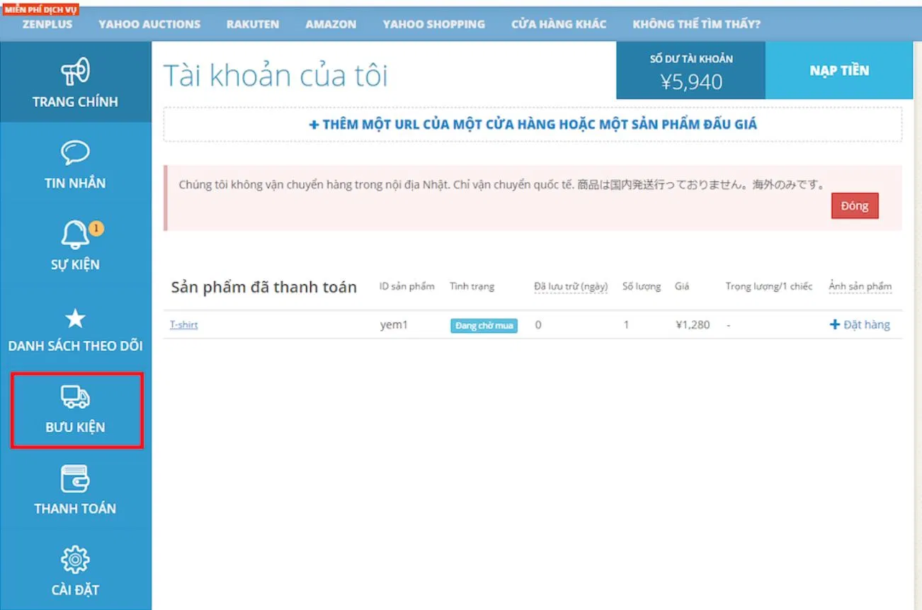 ZenMarket - dịch vụ mua hộ hàng Nhật uy tín: Đơn giản - Tiết kiệm -An toàn Amazon Amazon Nhật Bản American Express an toàn bán đấu giá Dịch vụ dịch vụ mua hộ dịch vụ mua hộ hàng nhật đa dạng đơn giản hàng hóa đa dạng hàng Nhật hàng quốc tế Mastercard minh bạch mua hàng Nhật mua hộ mua sắm mua sắm đơn giản Nhật Bản nội địa Nhật nước Nhật order hàng nhật Osaka PayPal Rakuten sản phẩm nội địa sản phẩm nội địa Nhật Shopping siêu thị online tiết kiệm tiết kiệm chi phí trang order hàng Nhật Visa website mua hàng nhật online Yafuoku Yahoo Yahoo Auction Yahoo Shopping zenmarket ZenPlus ZenPop