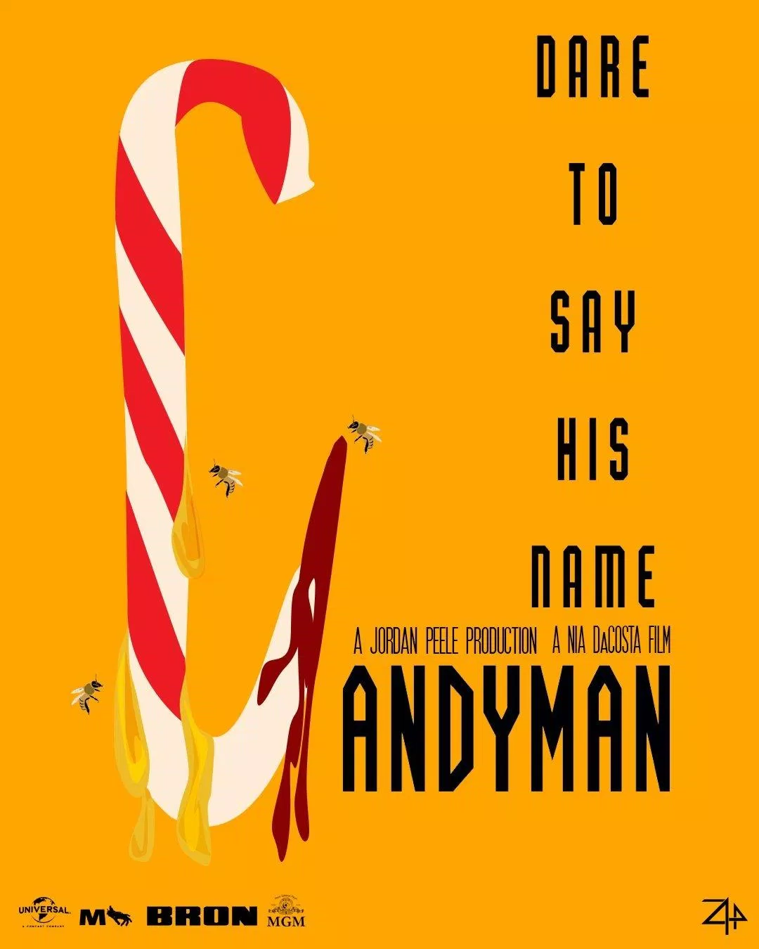 Poster nhìn khá tươi sáng nhưng Candyman cũng là phim kinh dị đấy ạ! (Ảnh: Internet). Poster nhìn khá tươi sáng nhưng Candyman cũng là phim kinh dị đấy ạ! (Ảnh: Internet).