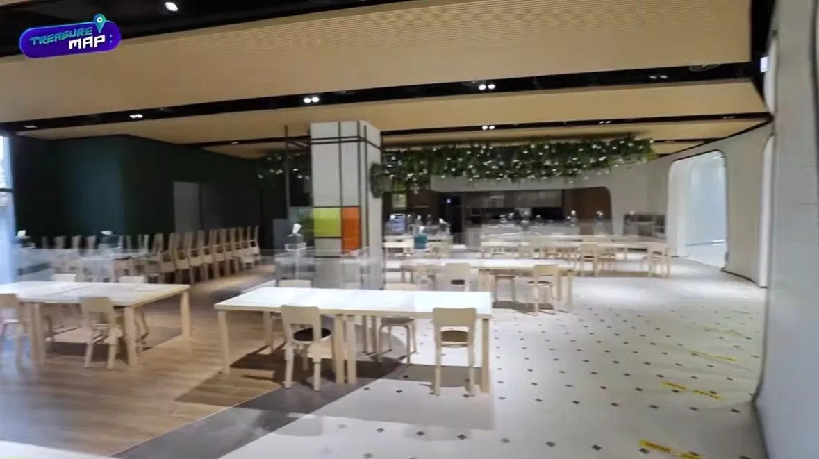 Sự "khủng" của căn tin YG (Ảnh: YouTube)