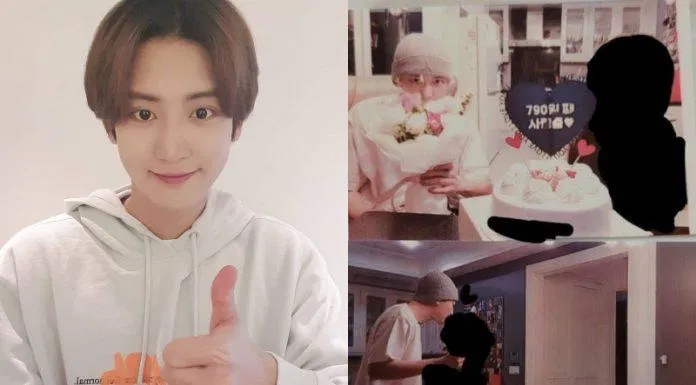 Hình ảnh được cho là của Chanyeol và bạn gái cũ (Ảnh: Internet)