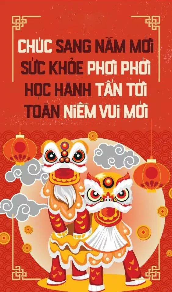 Một câu chúc tốt lành cho năm mới thêm may mắn (ảnh: internet)