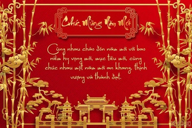 Một lời chúc đơn giản mà chân thành cho năm mới (ảnh: internet)