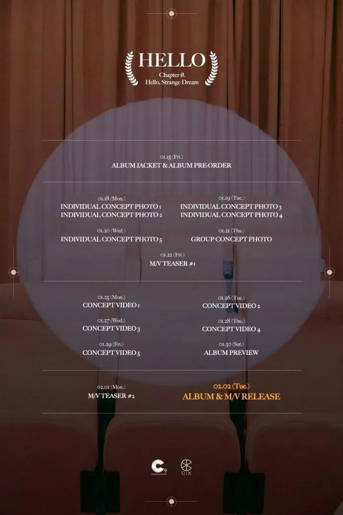CIX sẽ phát hành mini-album thứ tư vào ngày 2 tháng 2 sắp tới. (Ảnh: Internet) CIX sẽ phát hành mini-album thứ tư vào ngày 2 tháng 2 sắp tới. (Ảnh: Internet)